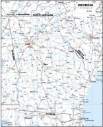 General Georgia Highway map