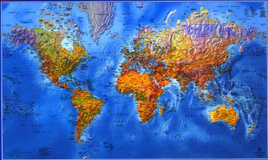 Montiscolour World Map