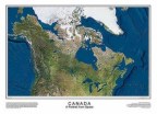 Satellite Poster of Canada