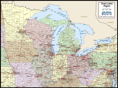 Click to view Maps of Great Lakes Region