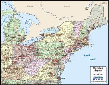 View Northeast Region Maps